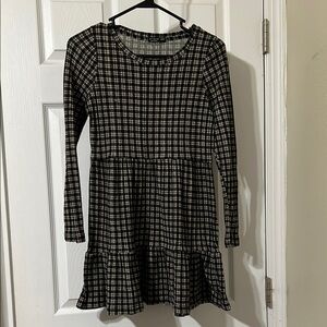 Stylish Black and White Kids Dress